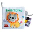 Okładka książki Zwierzątka. Książeczka sensoryczna