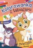 Okładka książki Zwierzęta domowe. Kolorowanka z tatuażami