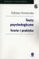 Okładka książki Testy psychologiczne Teoria i praktyka