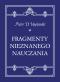 Okładka książki Fragmenty nieznanego nauczania (wyd. 2021)